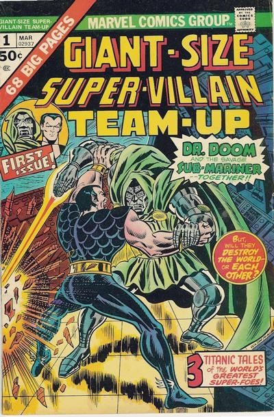 GIANT-SIZE SUPER-VILLAIN TEAM-UP (1975 Series) #1 (6.0)