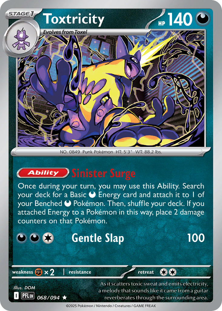 Toxtricity - 068/094 (PFL) Rare