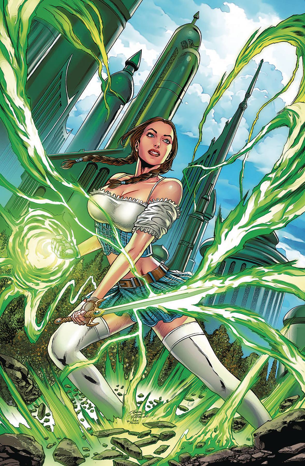 OZ FALL OF EMERALD CITY #1 (OF 3) CVR A IGOR VITORINO