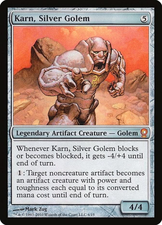 Karn, Silver Golem (V10-M)