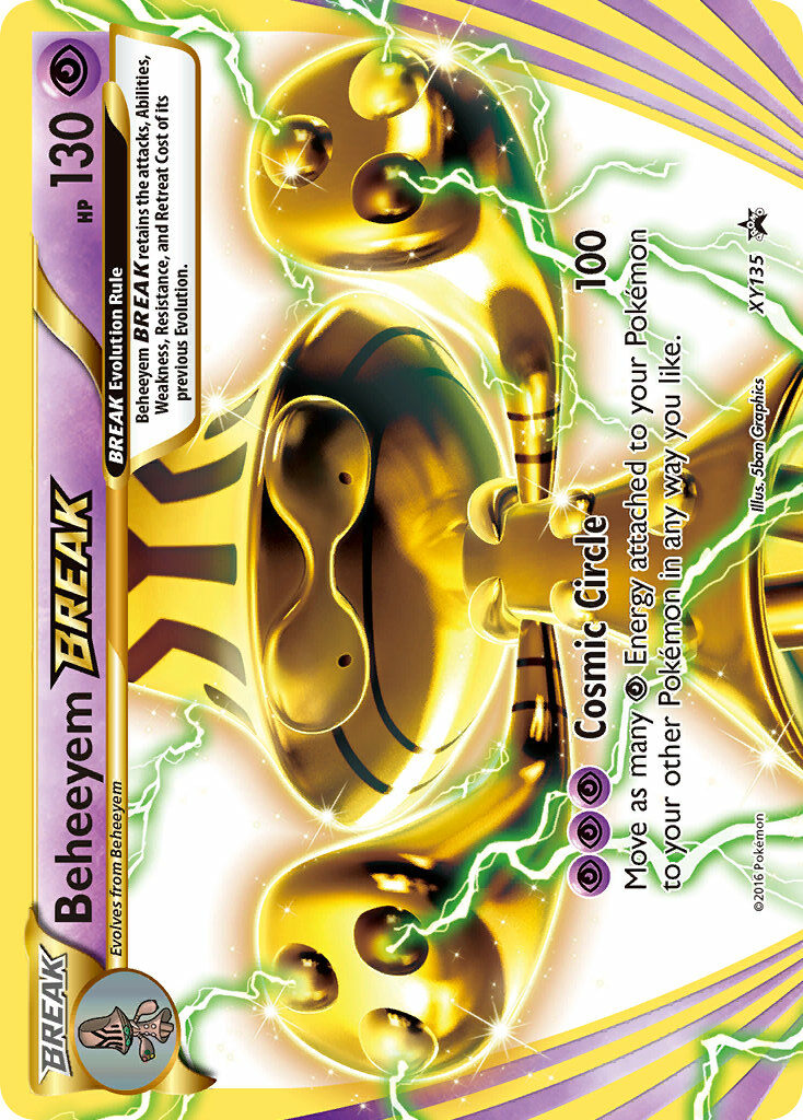 Beheeyem BREAK - XY135 (XY:PR) Promo - Near Mint Holofoil