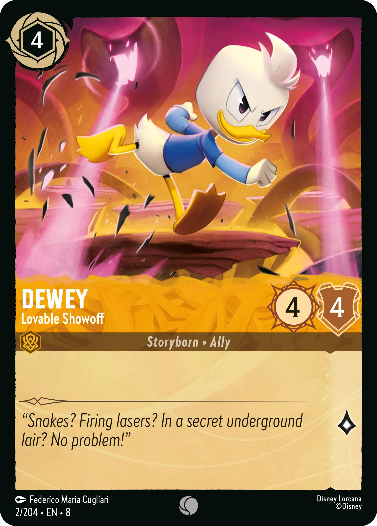 Dewey - Lovable Showoff (Reign of Jafar - 002/204 ) Common