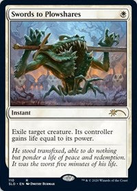 Swords to Plowshares #110 (SLD-R-FOIL)