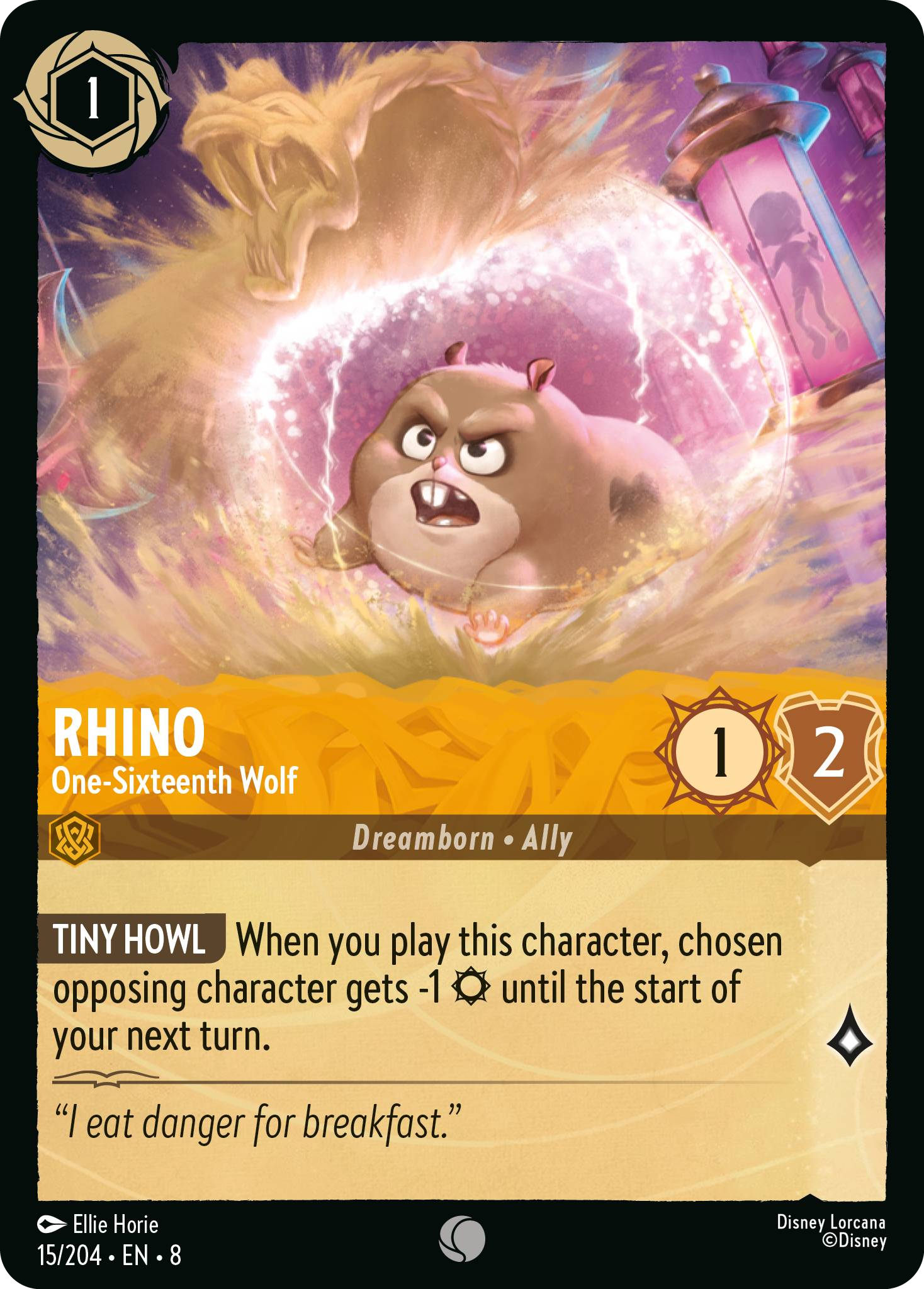 Rhino - One-Sixteenth Wolf (Reign of Jafar - 015/204 ) Common