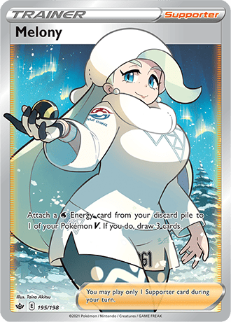 Melony (Full Art) - 195/198 (SWSH06) Ultra Rare - Near Mint Holofoil