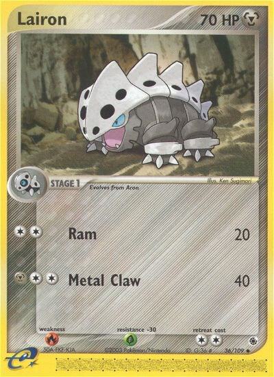 Lairon - 036/109 (RS) Uncommon - Light Play