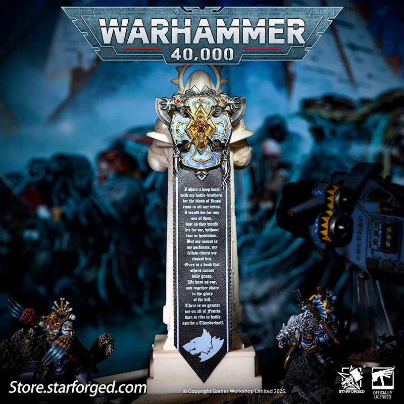 Starforged: Warhammer 40K - Seal & Badge - Space Wolves: Honour of Fenris