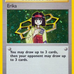 Erika - 16/132 (G1) Holo Rare - Heavy Play Holofoil