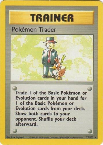 Pokemon Trader - 077/102 (BS)
