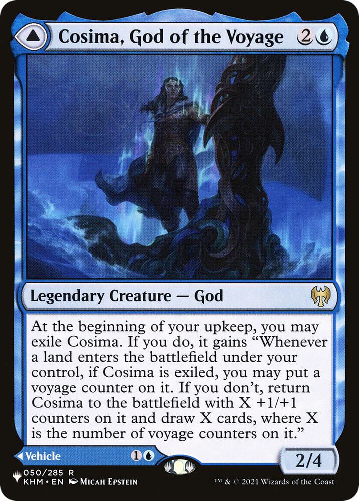 Cosima, God of the Voyage // The Omenkeel (KHM-R-LIST)