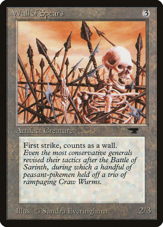 Wall of Spears (ATQ-U) Damaged
