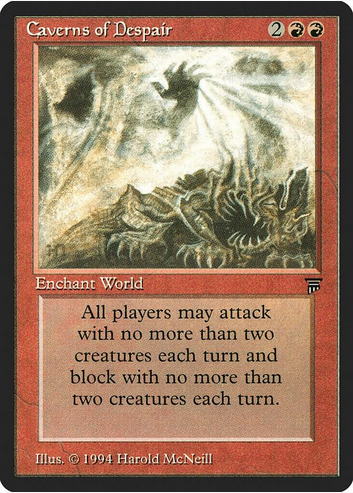 Caverns of Despair (LEG-R) Light Play