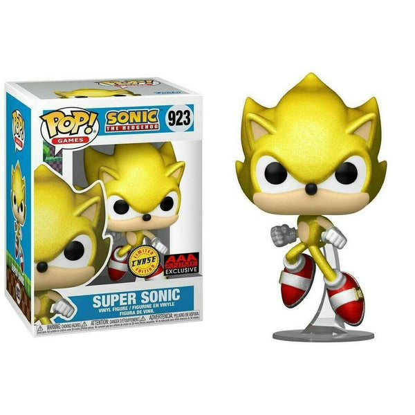 POP Figure: Sonic the Hedgehog #0923 - Super Sonic (AAA) (Chase)