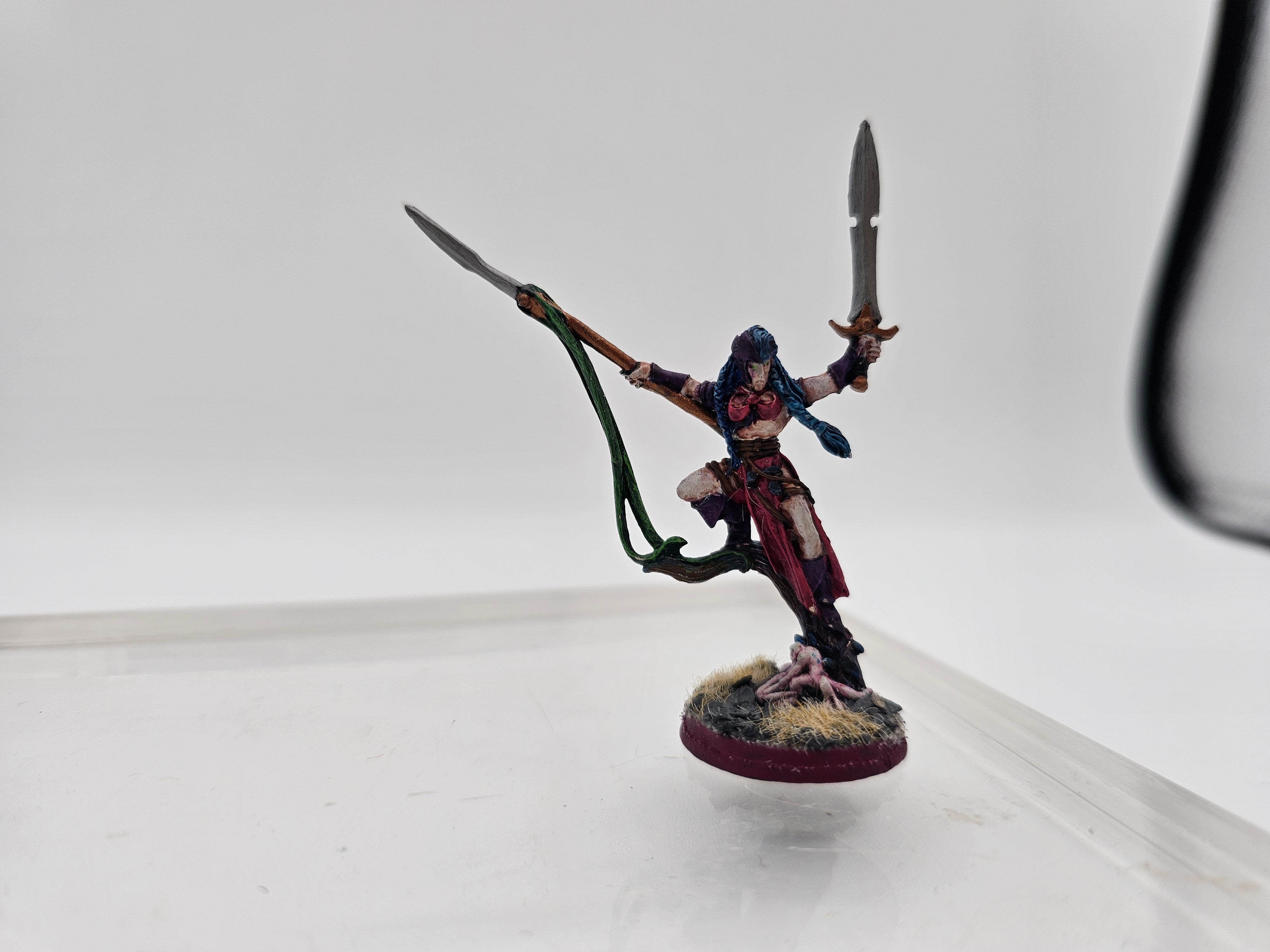 Warhammer Fantasy Battles: Dark Elves - Wardancer (USED, METAL, OOP)