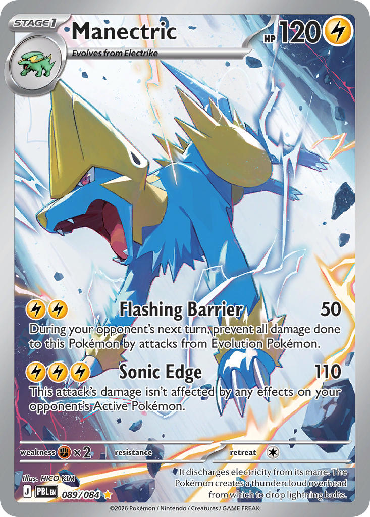 Manectric - 089/084 (PBL) Illustration Rare