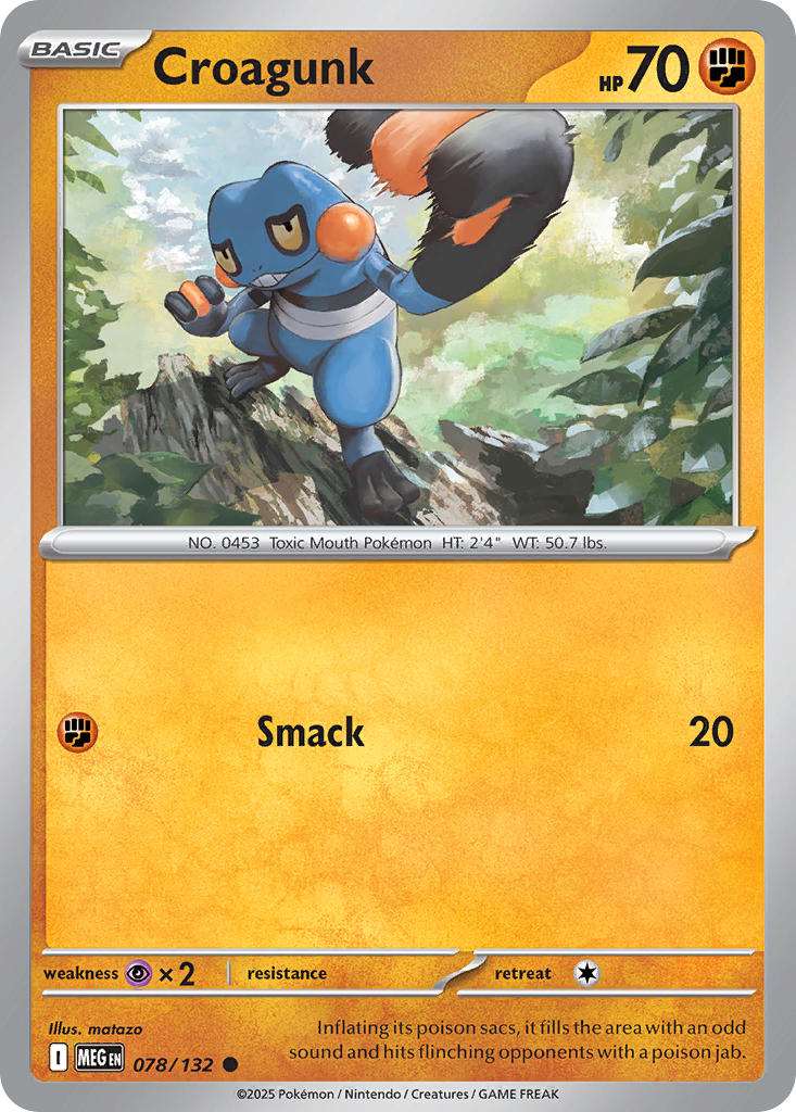 Croagunk - 078/132 (MEG) Common