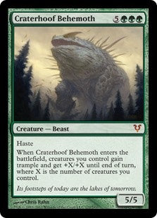 Craterhoof Behemoth (AVR-M)