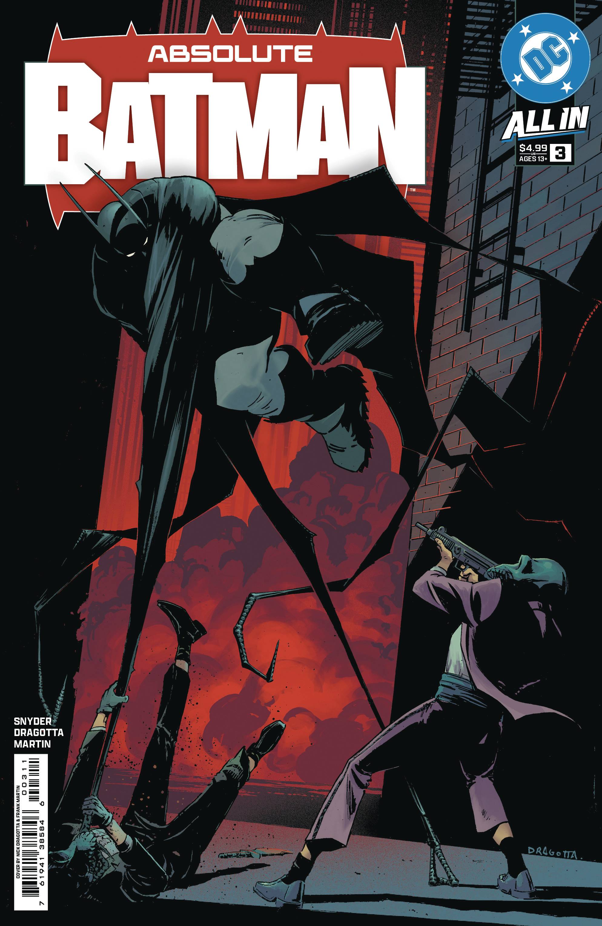 ABSOLUTE BATMAN #3 CVR A NICK DRAGOTTA