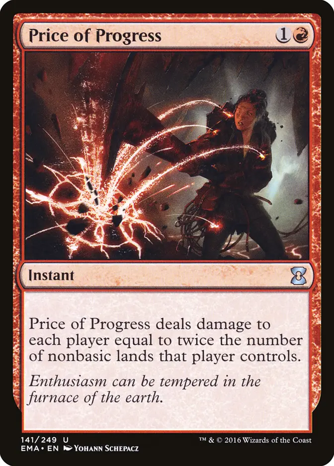 Price of Progress (EMA-U) Light Play
