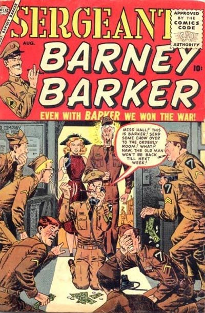 Sergeant Barney Barker (1956 Series) #1 (1.5)
