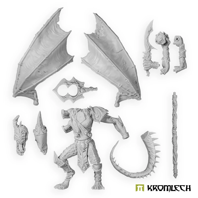 Kromlech KRM117: F'aa'thum, Greater Stygian Wardemon of Fate (1)