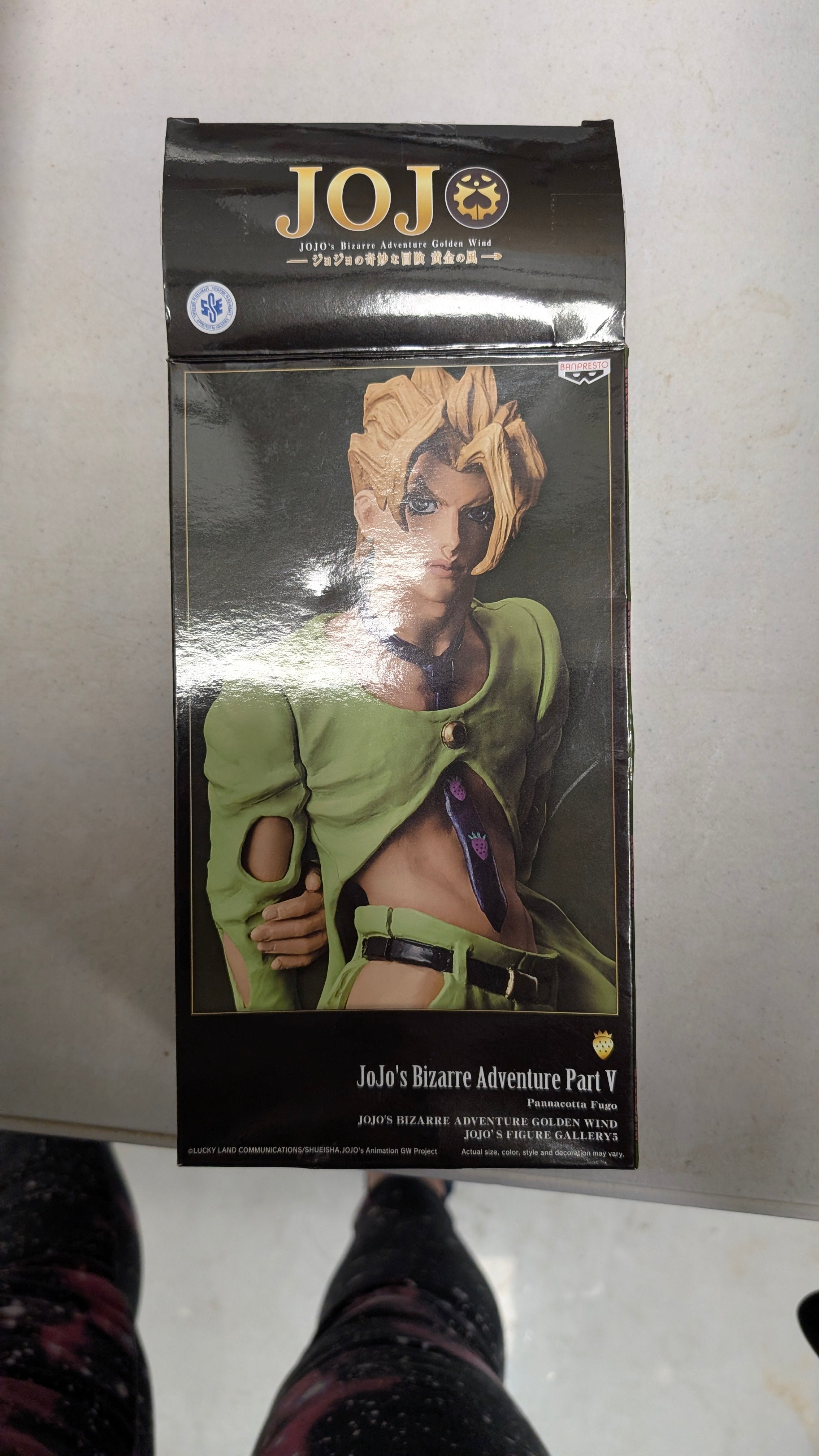 Jojo's Bizarre Adventure Part V - Jojo's Bizarre Adventure Golden Wind Gallery5 - Pannacotta Fugo Figure (USED)