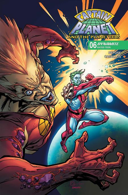 CAPTAIN PLANET #6 CVR A CHAD HARDIN