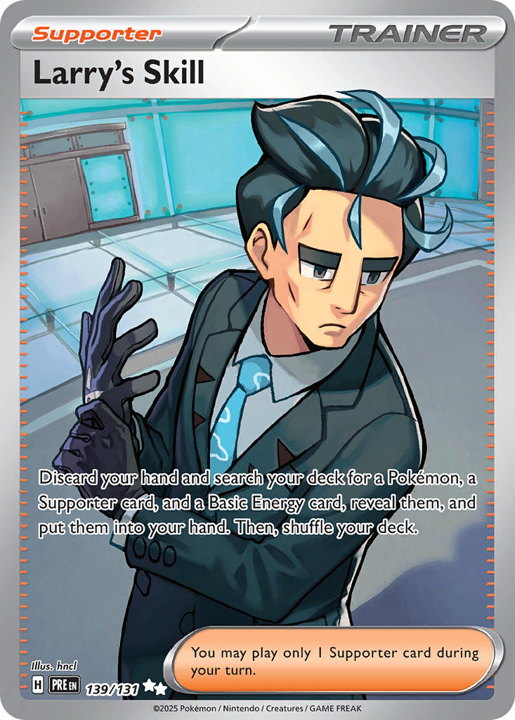 Larry's Skill - 139/131 (PRE) Ultra Rare - Near Mint Holofoil