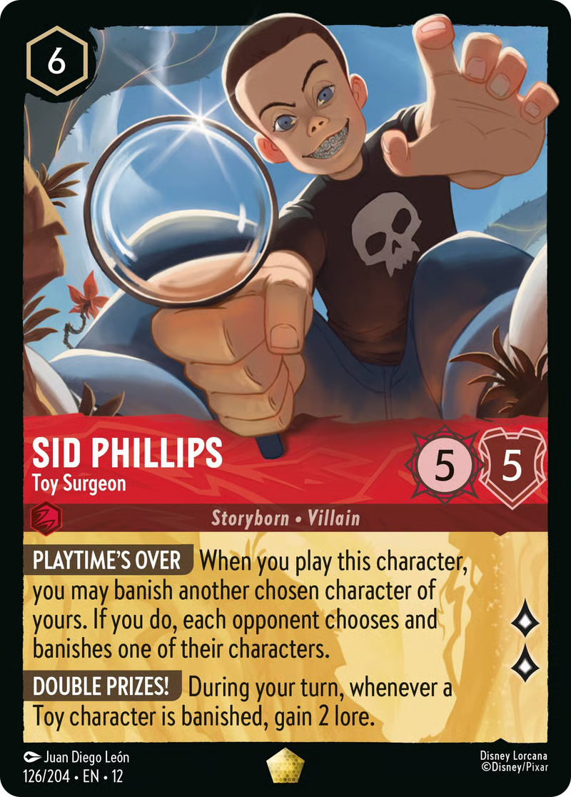 Sid Phillips - Toy Surgeon (Wilds Unknown - 126/204) Legendary