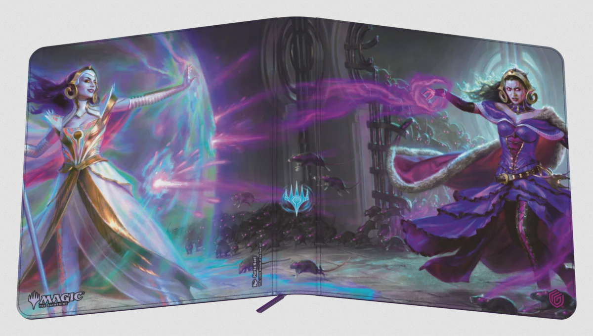 Ultimate Guard: Zipfolio 480 12 - Pocket XenoSkin - MTG: Reality Fracture - Liliana the Faultless / Liliana the Repentant