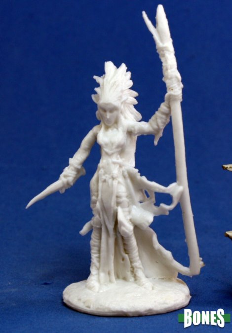 Bones 77121: Liela, Dark Elf Wizard