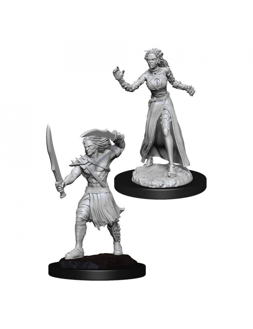 MTG: Unpainted Miniatures - Vampire Lacerator & Hexmage (90179)