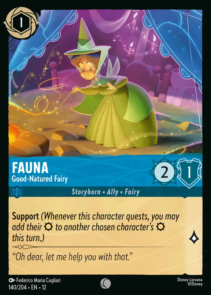 Fauna - Good-Natured Fairy (140/204 - Wilds Unknown) Common