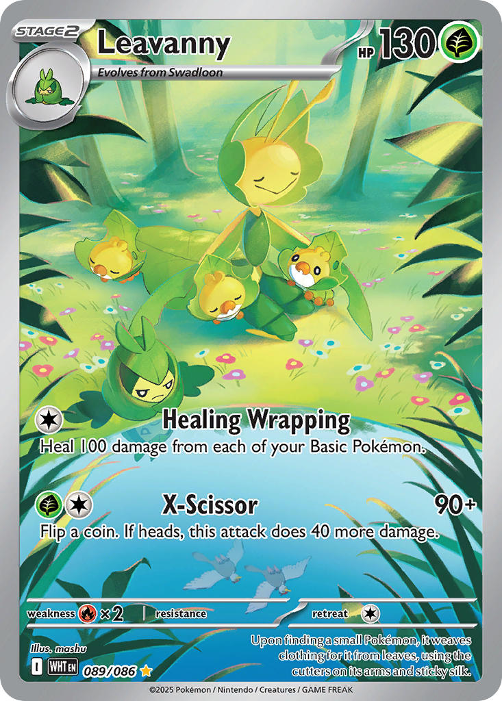 Leavanny - 089/086 (WHT) Illustration Rare