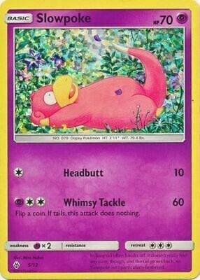 Slowpoke - 5/12 - McDonald's Promos 2018 (M18) Common-Near Mint Foil