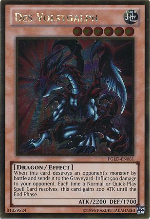 Des Volstgalph (PGLD-EN061) Gold Rare - Near Mint Unlimited
