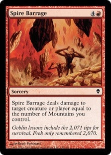 Spire Barrage (ZEN-C)