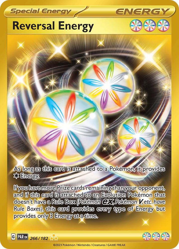 Reversal Energy - 266/182 (PAR) Hyper Rare - Light Play Holofoil