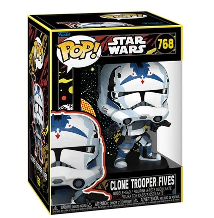 POP Figure: Star Wars #0768 - Clone Trooper Fives (Retro)