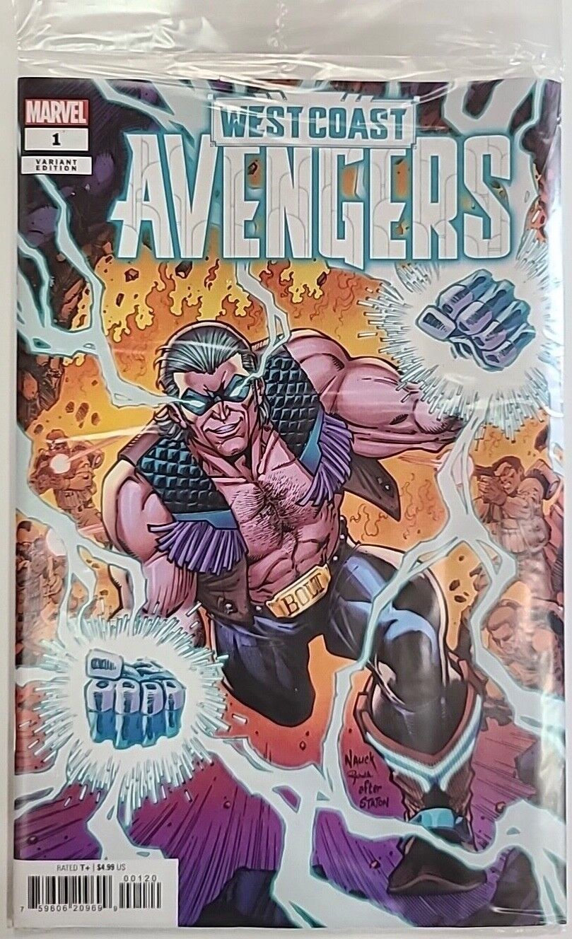 West Coast Avengers #1 Todd Nauck Thank You Polybagged Variant