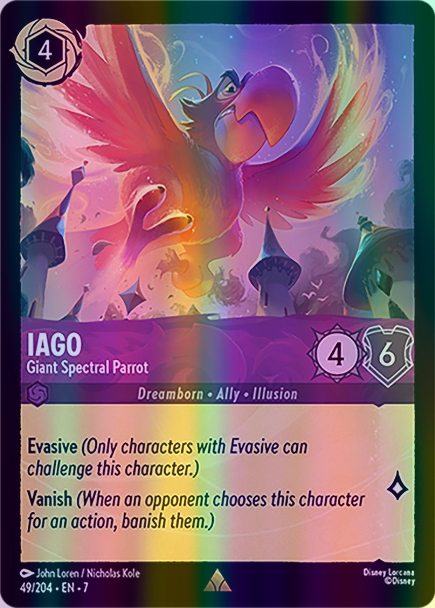 Iago - Giant Spectral Parrot (Archazia's Island - 049/204) Rare
