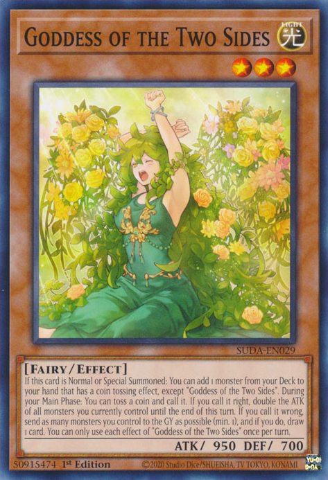 Goddess of the Two Sides (SUDA-EN029) Common - Near Mint 1st Edition