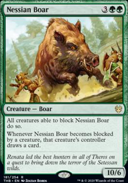 Nessian Boar (THB-R-FOIL)