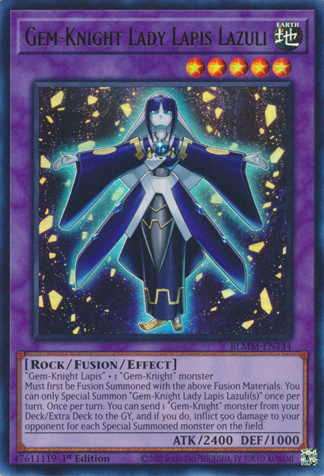 Gem-Knight Lady Lapis Lazuli (BLMM-EN144)