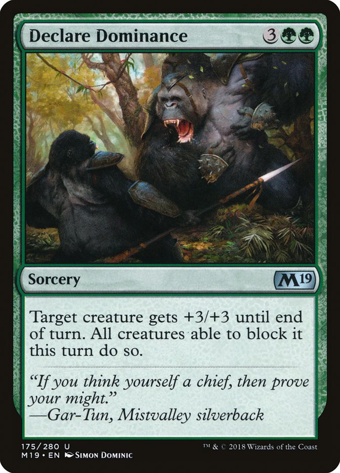 Declare Dominance (M19-U)