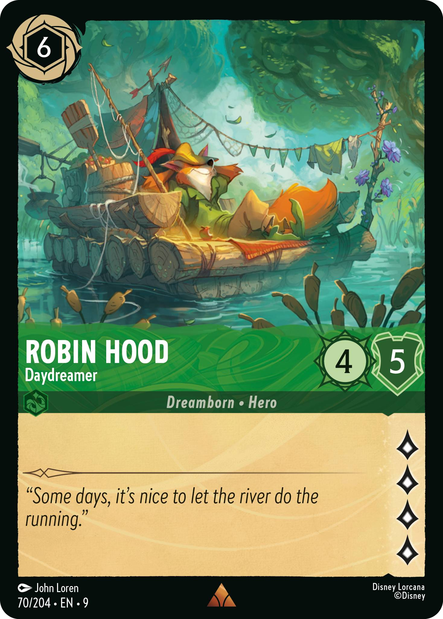 Robin Hood - Daydreamer (Fabled - 070/204) Rare