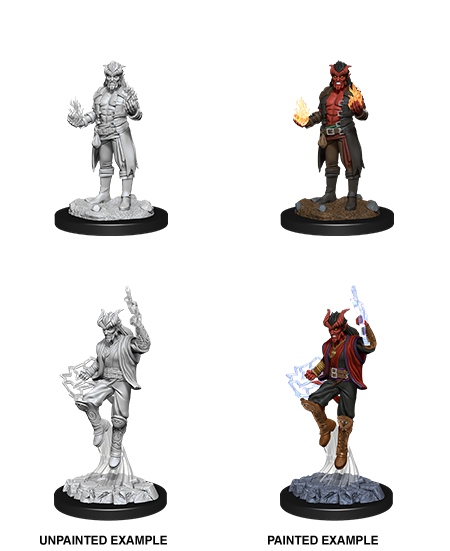 D&D: Nolzur's Marvelous Miniatures - Male Tiefling Sorcerer (90058)