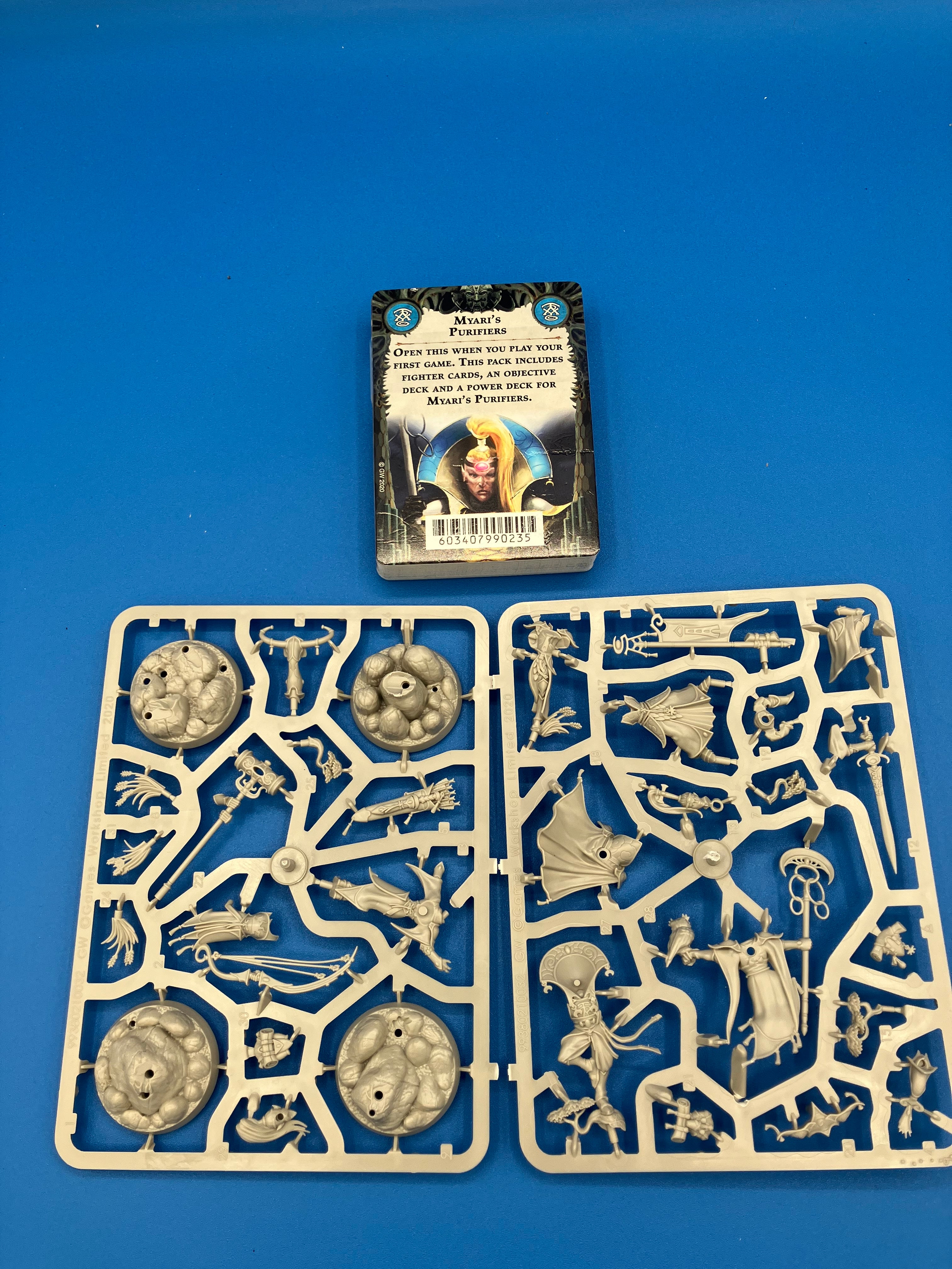Warhammer Underworlds: Direchasm - Myari's Purifiers (USED) (On Sprue) Lot 1