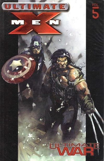 ULTIMATE X-MEN (2002 Compilation) Vol 5: Ultimate War (Collects Issues 1-4) (USED)