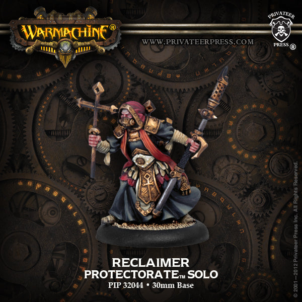 Warmachine: Protectorate - Reclaimer, Solo (Metal)